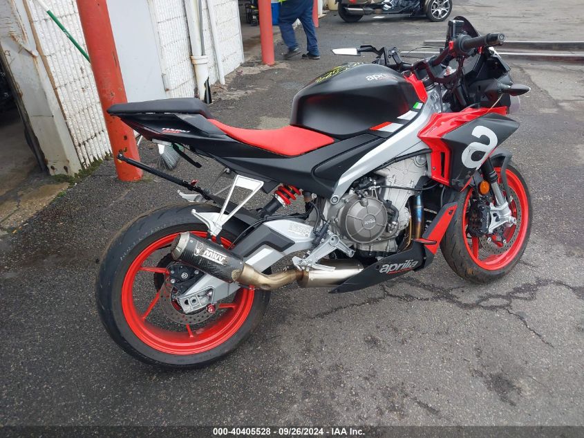 2021 Aprilia Tuono 660 VIN: ZD4KSUE06MS000604 Lot: 40405528