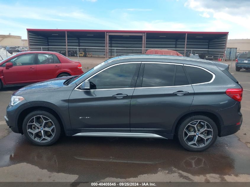 2017 BMW X1 Sdrive28I VIN: WBXHU7C30H5H37046 Lot: 40405545