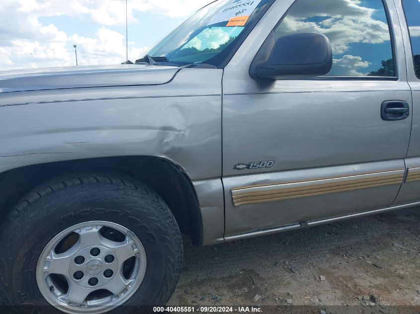 2001 Chevrolet Silverado 1500 Ls VIN: 2GCEC19T411135665 Lot: 40405551