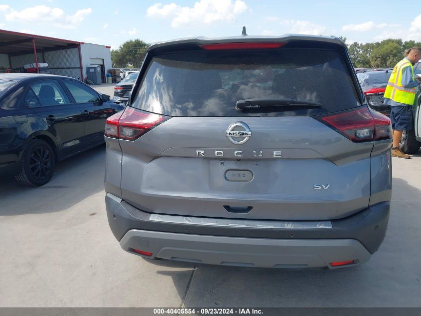 2021 Nissan Rogue Sv Fwd VIN: 5N1AT3BA8MC684864 Lot: 40405554