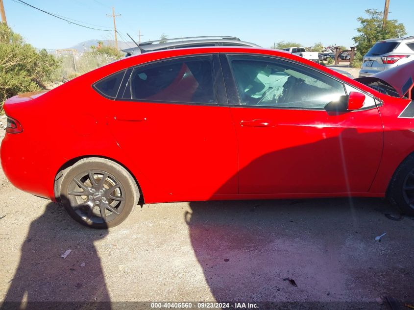 2016 Dodge Dart Se VIN: 1C3CDFAA0GD650241 Lot: 40405560