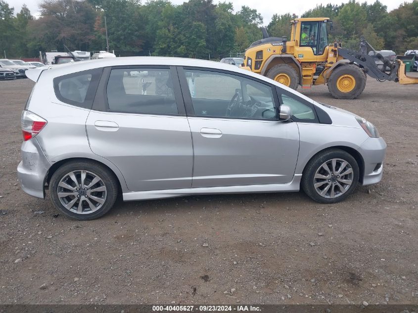 2013 Honda Fit Sport VIN: JHMGE8H50DC029807 Lot: 40405627