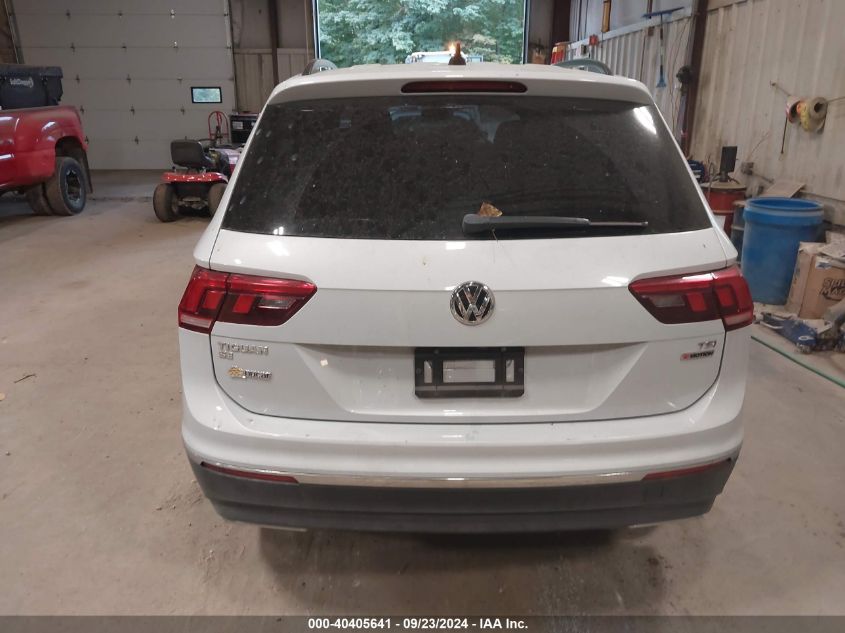 2018 Volkswagen Tiguan 2.0T Se/2.0T Sel VIN: 3VV2B7AX5JM115345 Lot: 40405641