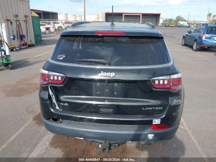 3C4NJDCB9JT423168 2018 Jeep Compass Limited 4X4