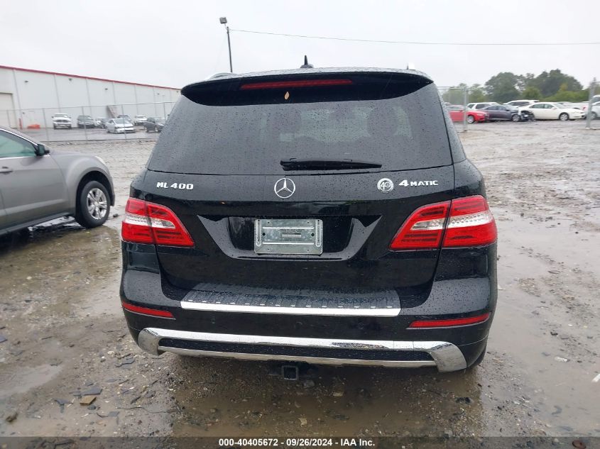 2015 Mercedes-Benz Ml 400 4Matic VIN: 4JGDA5GB8FA441926 Lot: 40405672