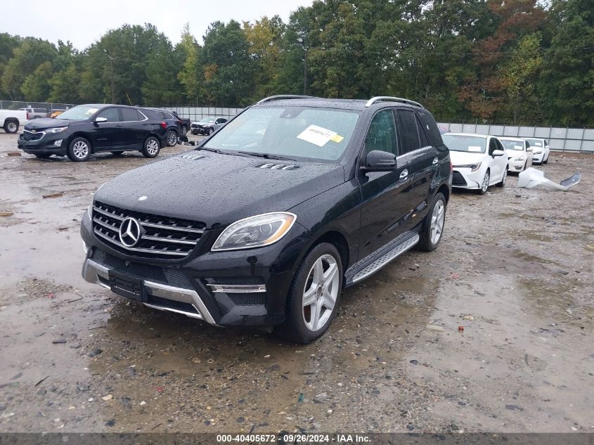 VIN 4JGDA5GB8FA441926 2015 Mercedes-Benz ML 400, 4M... no.2