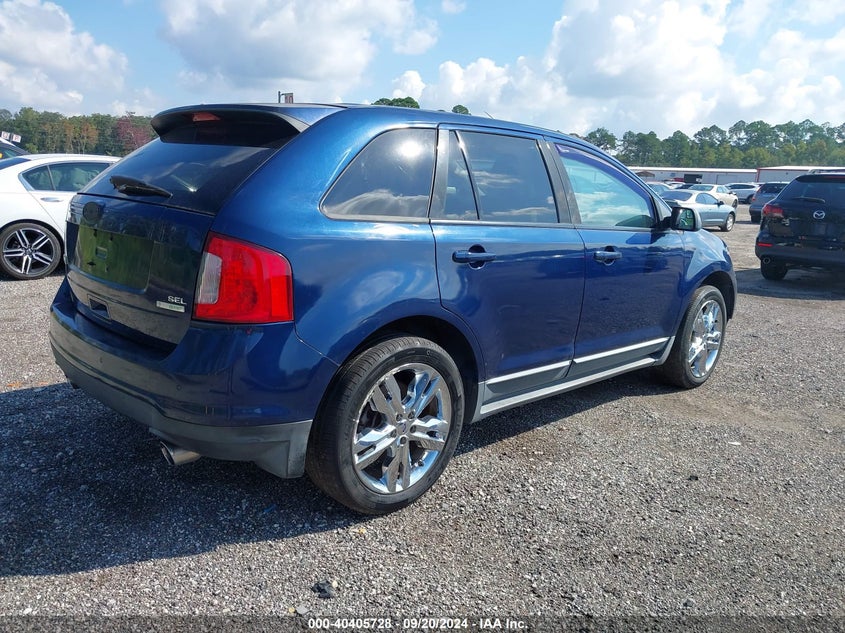 Vin: 2fmdk3j98cba78003, lot: 40894317, ford edge sel 20124