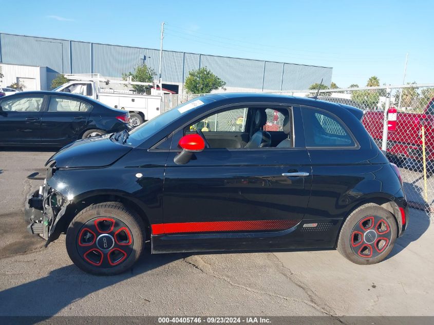 2016 Fiat 500 Electric VIN: 3C3CFFGE3GT161119 Lot: 40405746