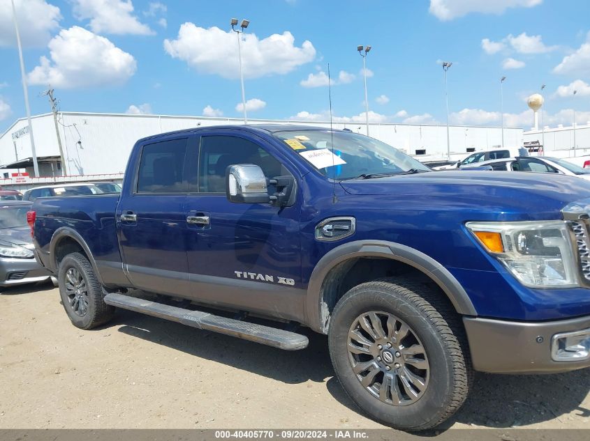 2016 Nissan Titan Xd Platinum Reserve Diesel VIN: 1N6BA1F49GN505423 Lot: 40405770