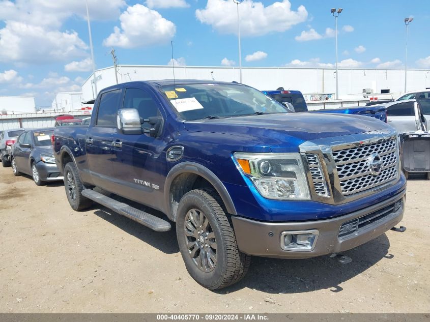 2016 Nissan Titan Xd Platinum Reserve Diesel VIN: 1N6BA1F49GN505423 Lot: 40405770