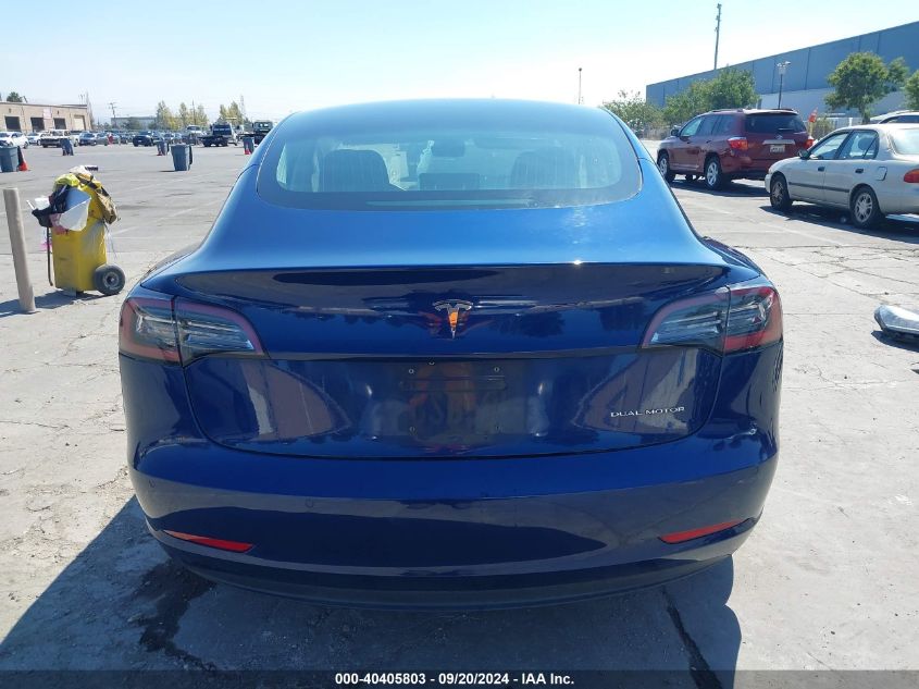 2018 Tesla Model 3 Long Range/Performance VIN: 5YJ3E1EB0JF088369 Lot: 40405803