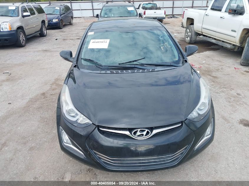 2015 Hyundai Elantra Limited VIN: KMHDH4AE3FU322978 Lot: 40405854