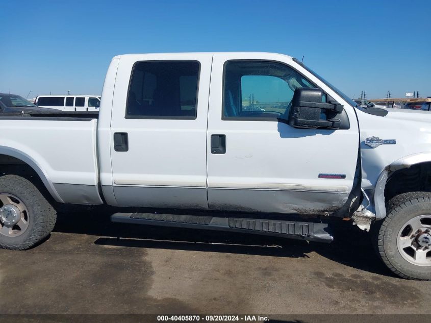 2005 Ford F-250 Lariat/Xl/Xlt VIN: 1FTSW21P75EC61702 Lot: 40405870