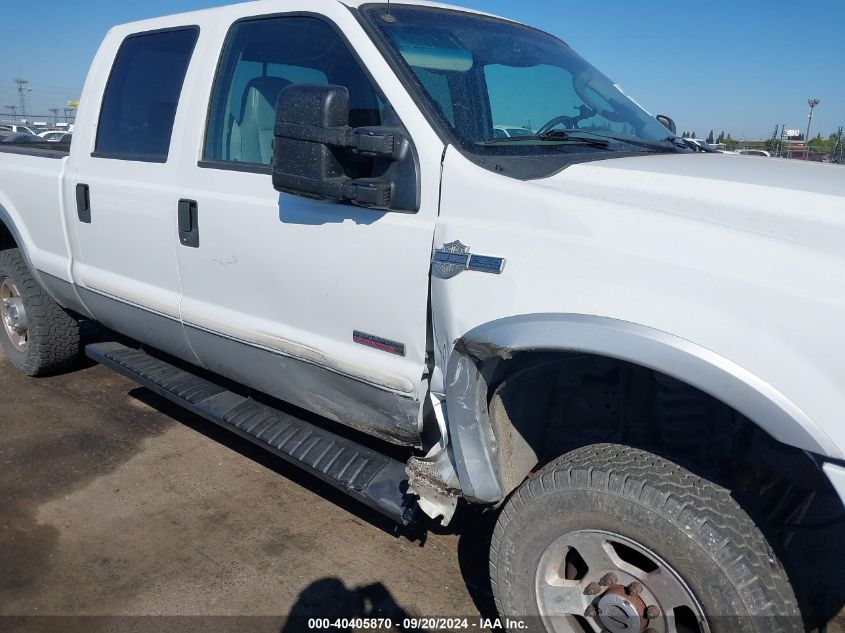 2005 Ford F-250 Lariat/Xl/Xlt VIN: 1FTSW21P75EC61702 Lot: 40405870