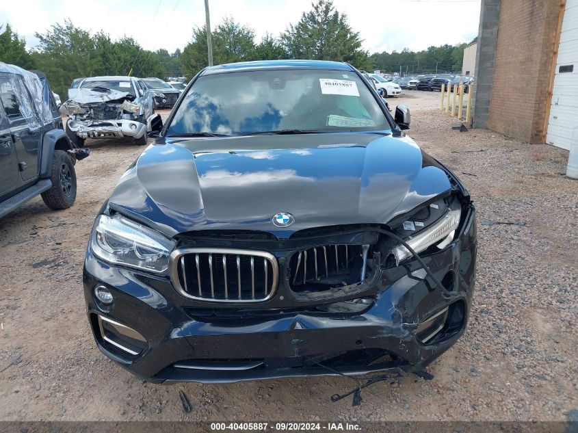 2018 BMW X6 xDrive35I VIN: 5UXKU2C59J0X49427 Lot: 40405887