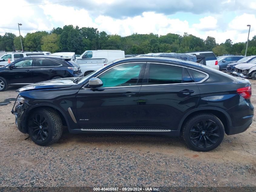 2018 BMW X6 xDrive35I VIN: 5UXKU2C59J0X49427 Lot: 40405887