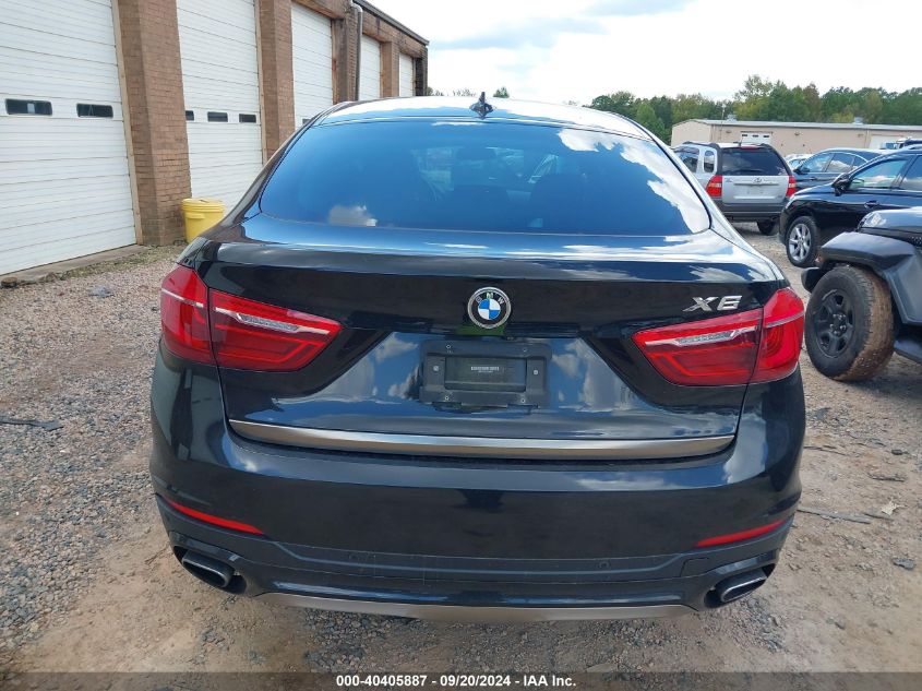 2018 BMW X6 xDrive35I VIN: 5UXKU2C59J0X49427 Lot: 40405887