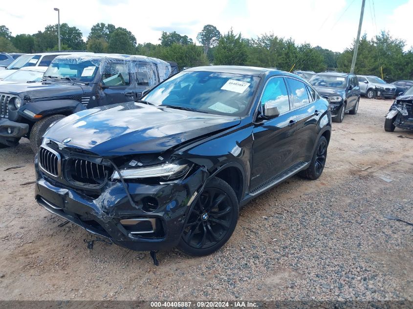 VIN 5UXKU2C59J0X49427 2018 BMW X6, Xdrive35I no.2