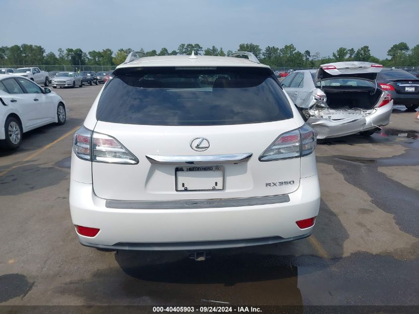 2011 Lexus Rx 350 VIN: 2T2ZK1BAXBC049904 Lot: 40405903