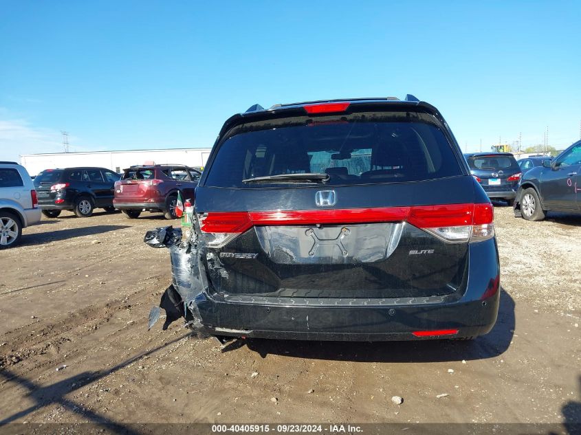 2014 Honda Odyssey Touring/Touring Elite VIN: 5FNRL5H9XEB051772 Lot: 40405915