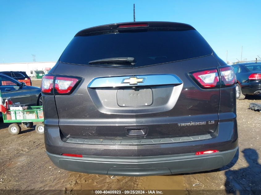 2016 Chevrolet Traverse Ls VIN: 1GNKRFEDXGJ283130 Lot: 40966755