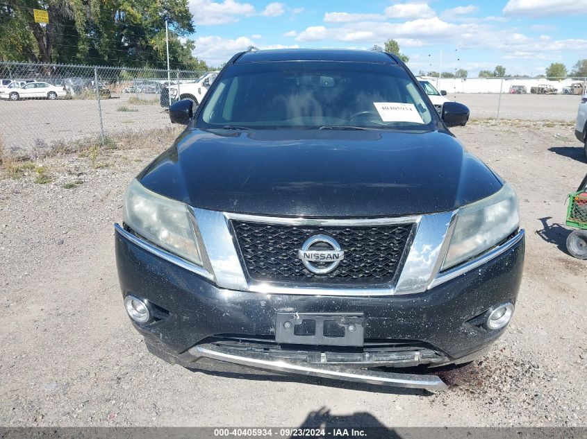 2014 Nissan Pathfinder S/Sv/Sl/Platinum VIN: 5N1AR2MM4EC650535 Lot: 40405934