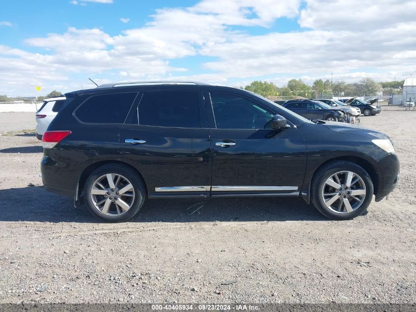 2014 Nissan Pathfinder S/Sv/Sl/Platinum VIN: 5N1AR2MM4EC650535 Lot: 40405934