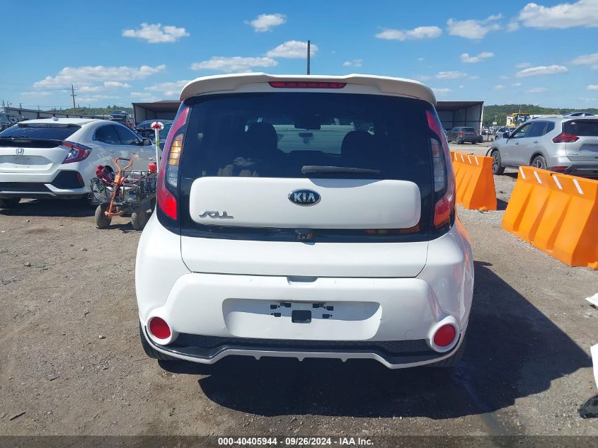 2016 Kia Soul + VIN: KNDJP3A57G7401008 Lot: 40405944