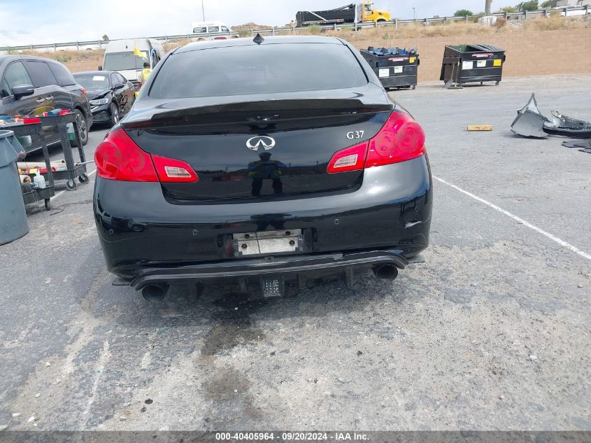 2013 Infiniti G37 Journey VIN: JN1CV6APXDM721859 Lot: 40405964