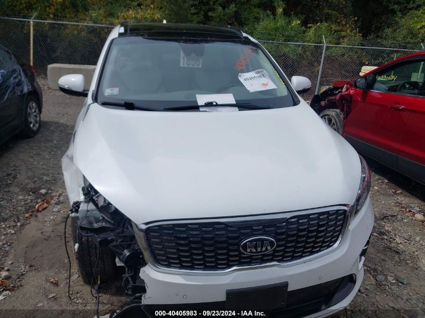 2019 Kia Sorento 3.3L Sx VIN: 5XYPKDA5XKG456644 Lot: 40405983