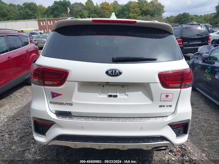 2019 Kia Sorento 3.3L Sx VIN: 5XYPKDA5XKG456644 Lot: 40405983