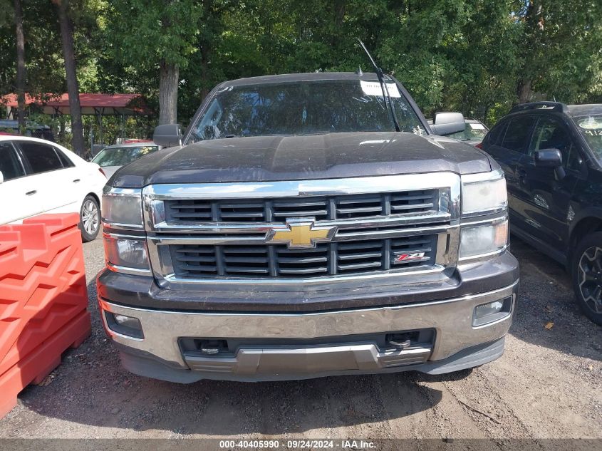 2014 Chevrolet Silverado K1500 Lt VIN: 3GCUKRECXEG552708 Lot: 40405990