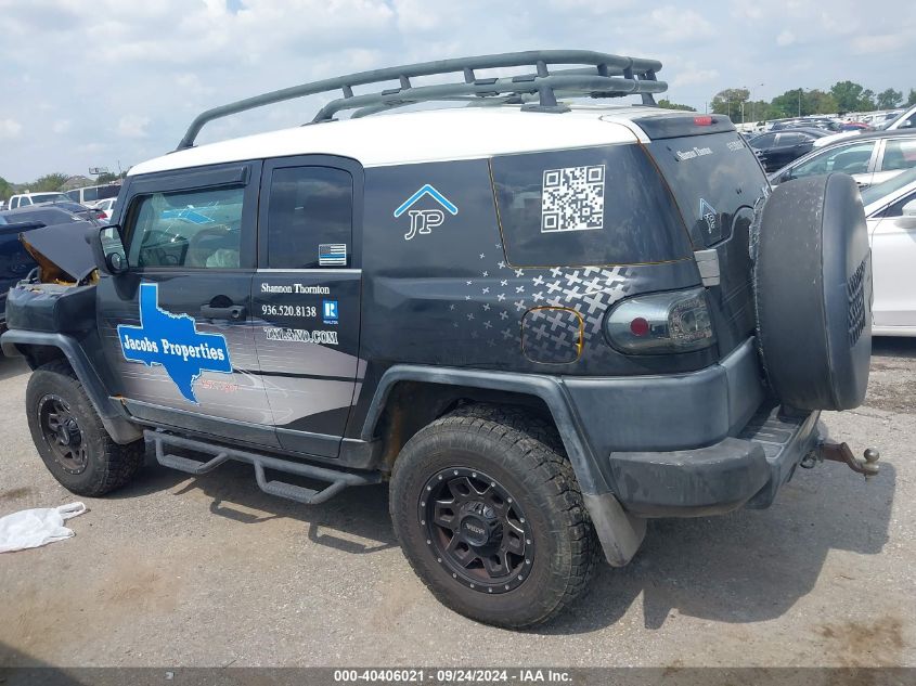 2007 Toyota Fj Cruiser VIN: JTEBU11F870007774 Lot: 40406021