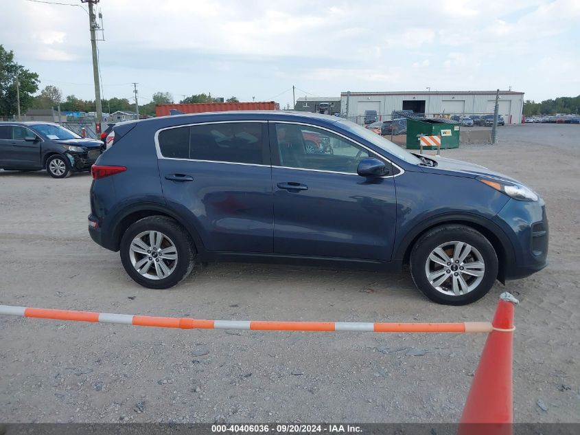 2017 Kia Sportage Lx VIN: KNDPM3AC2H7120009 Lot: 40406036