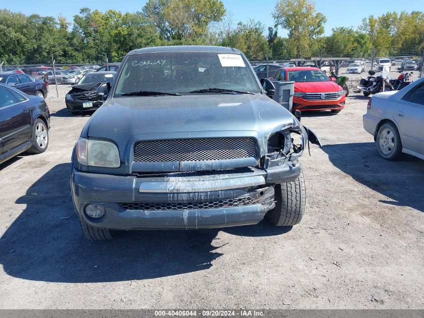 2006 Toyota Tundra Sr5 V8 VIN: 5TBRT341X6S473289 Lot: 40406044