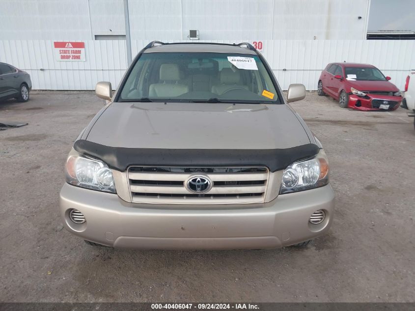 2004 Toyota Highlander V6 VIN: JTEDP21A540042407 Lot: 40406047