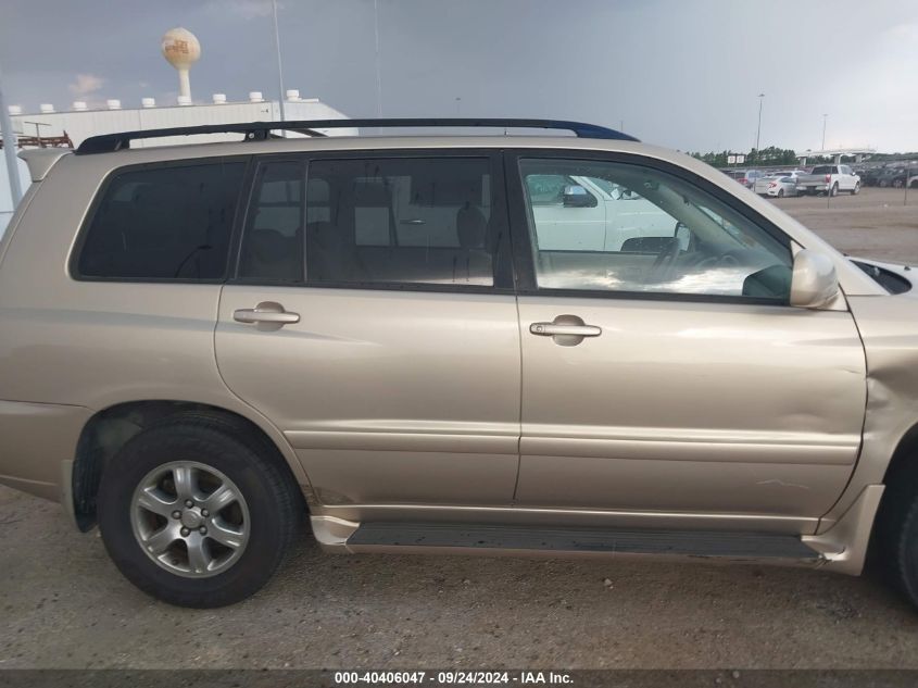 2004 Toyota Highlander V6 VIN: JTEDP21A540042407 Lot: 40406047