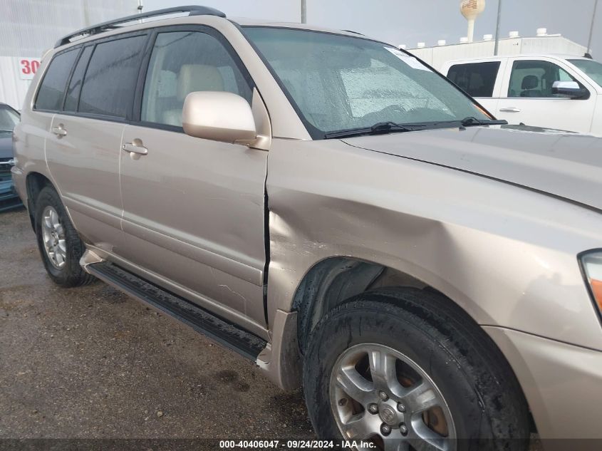 2004 Toyota Highlander V6 VIN: JTEDP21A540042407 Lot: 40406047