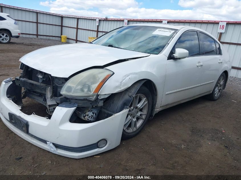 2004 Nissan Maxima 3.5 Se VIN: 1N4BA41E24C833848 Lot: 40406078