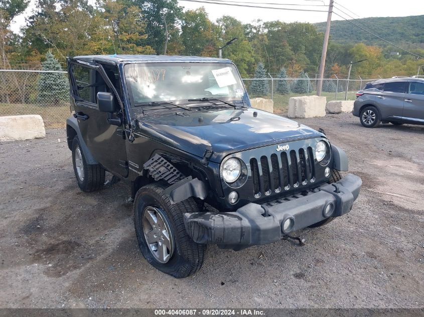 2016 Jeep Wrangler Sport VIN: 1C4GJWAG2GL311898 Lot: 40406087