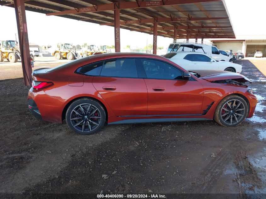 2023 BMW 430I Gran Coupe VIN: WBA63AV03PFP57253 Lot: 40406090