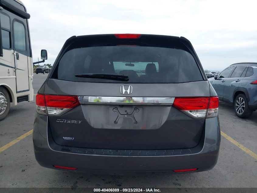 2016 Honda Odyssey Ex VIN: 5FNRL5H48GB081991 Lot: 40406089