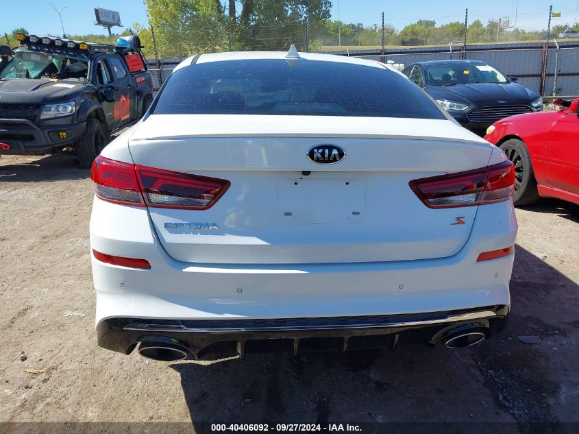 2020 Kia Optima S VIN: 5XXGT4L35LG447493 Lot: 40406092