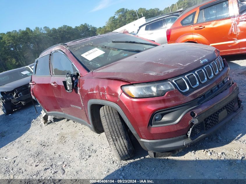 2022 JEEP COMPASS LATITUDE FWD - 3C4NJCBB4NT109459