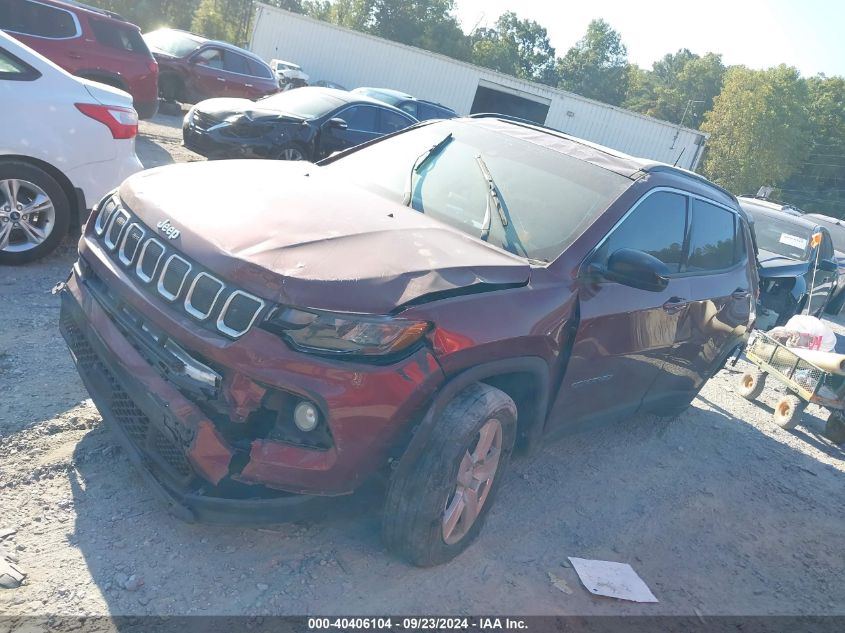 2022 JEEP COMPASS LATITUDE FWD - 3C4NJCBB4NT109459