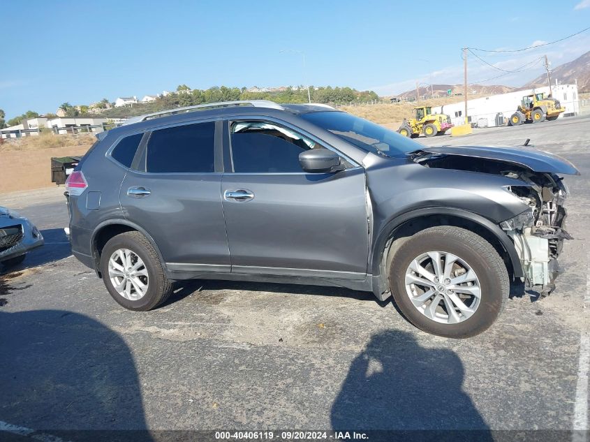 2016 Nissan Rogue Sv VIN: KNMAT2MV2GP630262 Lot: 40406119