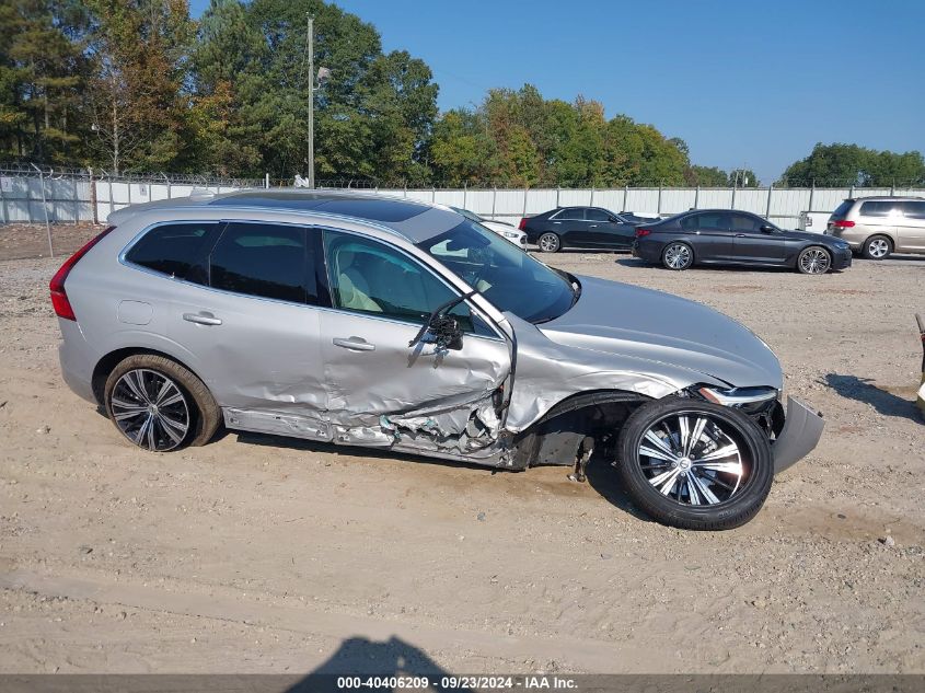 2022 Volvo Xc60 B5 Inscription VIN: YV4L12DL9N1039744 Lot: 40406209