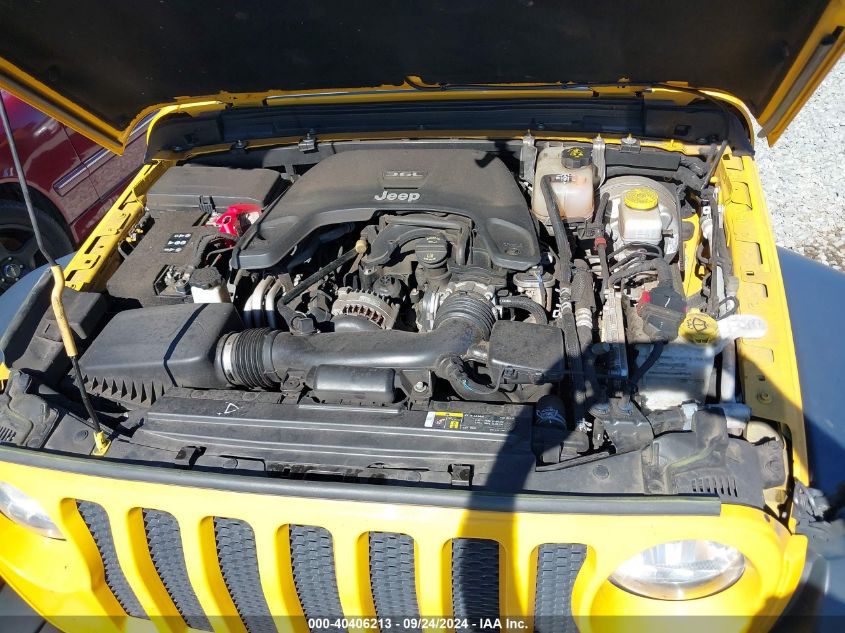 1C4GJXAG8KW552300 2019 Jeep Wrangler Sport S 4X4