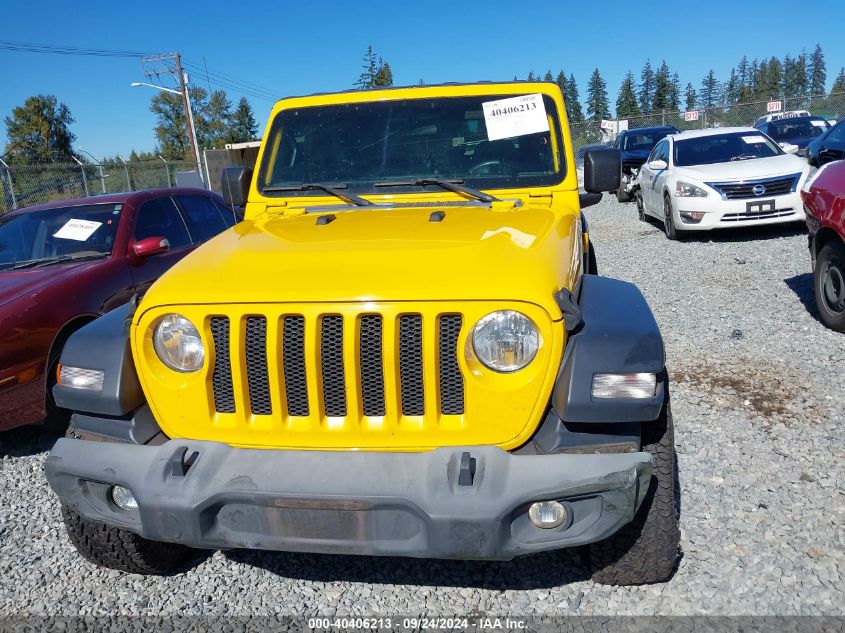 1C4GJXAG8KW552300 2019 Jeep Wrangler Sport S 4X4