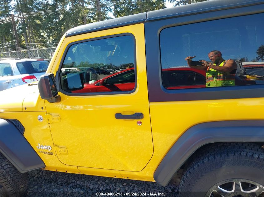 2019 Jeep Wrangler Sport S 4X4 VIN: 1C4GJXAG8KW552300 Lot: 40406213